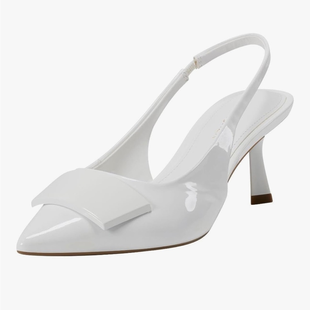 Marc Fisher Arordes Slingback Pointy Toe Dress Pumps 7.5